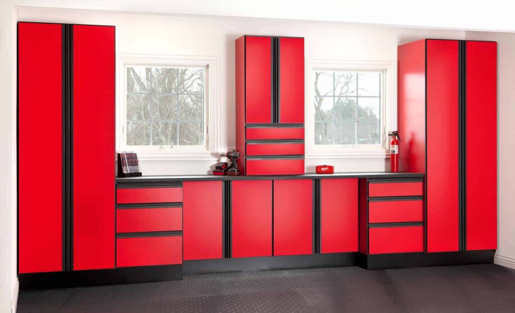 Garage custom cabinets