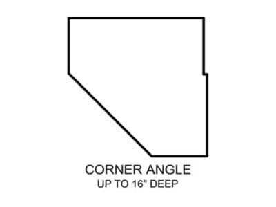 Corner Angle Shelf