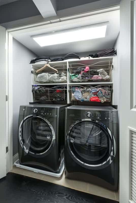 Laundry closet