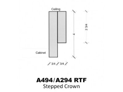 A494-A294 RTF stepped fascia crown