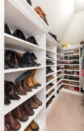 Custom Shoe closet