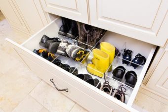 shoe storage cabinet