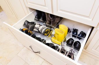 shoe storage cabinet